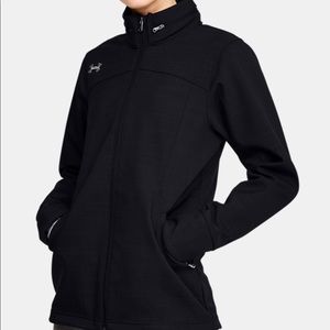 ua women's barrage softshell jacket